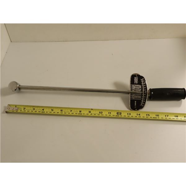 TORQUE WRENCH 1/2"d.
