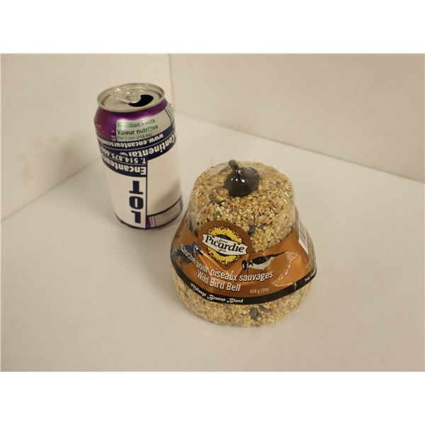 LOT DE 12 CLOCHE POUR OISEAUZ SAUVAGES