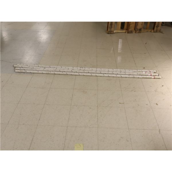 LOT DE 4 TRINGLES À RIDEAUX 6'