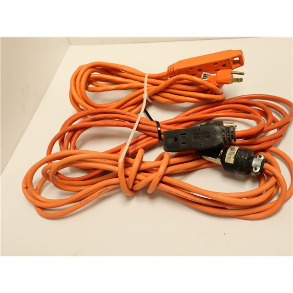 LOT DE 2 EXTENSIONS ELECTRIQUES 25' OU PLUS