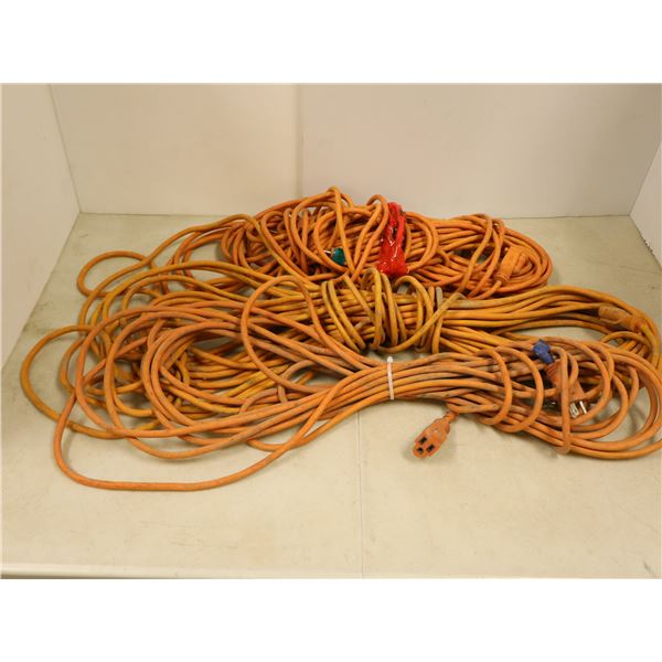LOT DE 3 EXTENSIONS ELECTRIQUES 50' OU PLUS