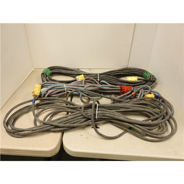 LOT DE 3 EXTENSIONS ELECTRIQUES 50' OU PLUS