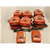 Image 1 : LOT DE 14 CHARGEURS HILTI