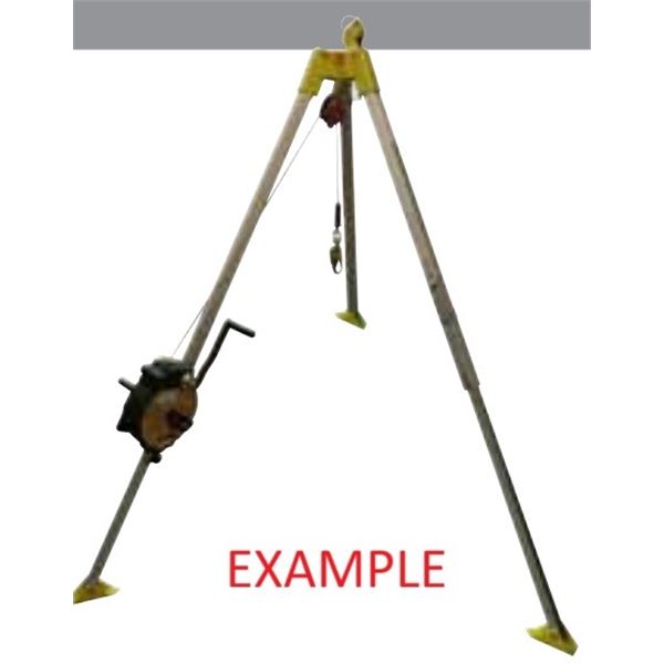 SYSTÈME DE SAUVETAGE ET DE RÉCUPÉRATION DE 18 M POUR ESPACES CLOS KOSTO CTK001
