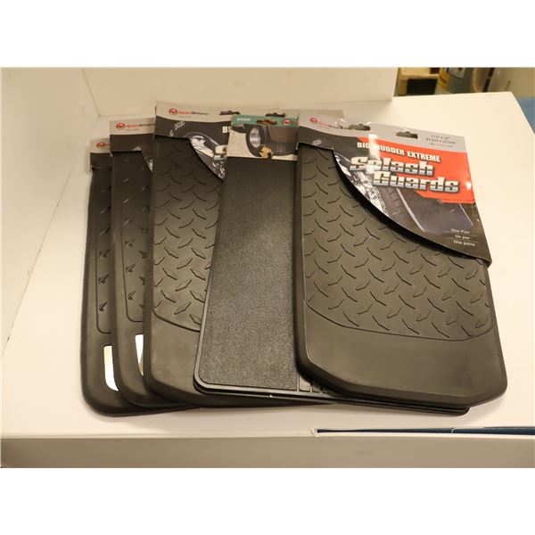 LOT DE 5 PAIRES GARDE-BOUE ASST