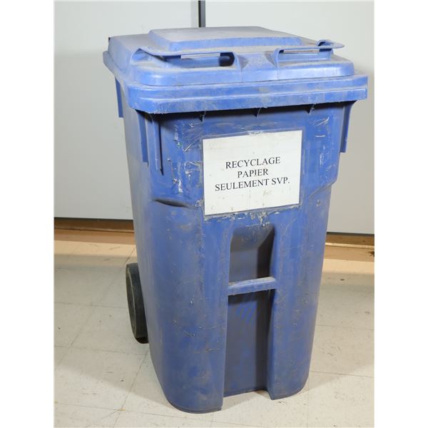 POUBELLE MOBILE IPL BLEU