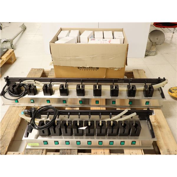 LOT OF 2 PERMEGEAR V9A-01 SERIES STIRRERS WITH ASSORTED CELLS