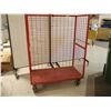 Image 1 : CAGE MOBILE 45"x24"x60" SANS ÉTAGÈRE (ROUGE)