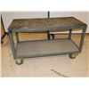 Image 1 : CHARIOT EN BOIS ET METAL 44"x20"x26