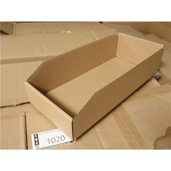 LOT DE 10 BTE DE 100 BOITES DE RANGEMENT 8"x18""x4.25"