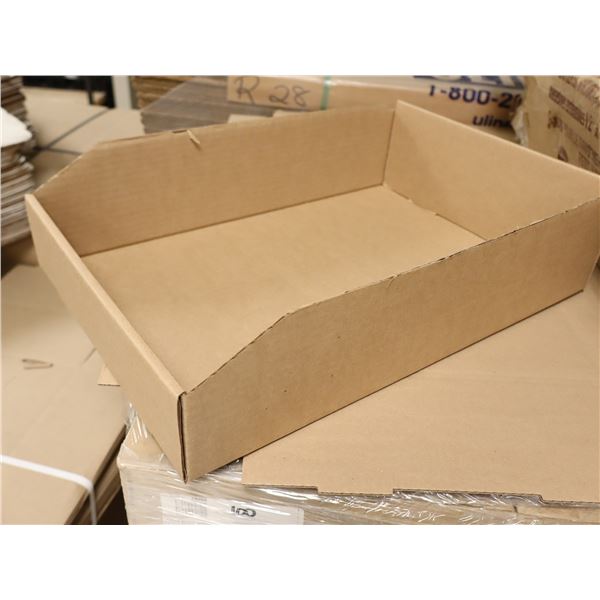 LOT DE 6 BTE DE 100 BOITES DE RANGEMENT 12"x18""x4.25"