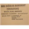 Image 3 : LOT DE +/- 500 BOITES DE RANGEMENT GRANDEURS ASST