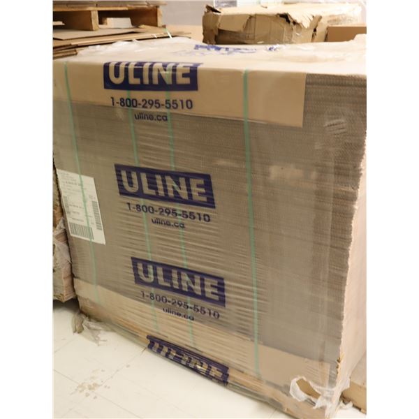 LOT DE 48 CARTON ONDULÉ À PLIAGE PARAVENT – 200 LB, 40 X 48