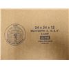 Image 2 : LOT DE 75 CARTONS 24"x24"x12"