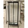 Image 1 : CABINET EN VERRE SANS PORTES 27"x14"x69"