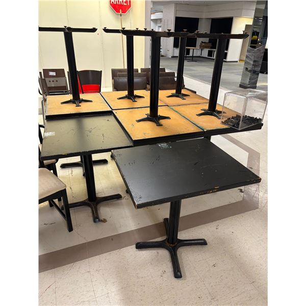 LOT DE 12 TABLES BISTRO