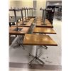 Image 1 : LOT DE 20 TABLE BISTRO 30"x24"x29"
