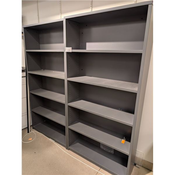 LOT DE 2 ÉTAGÈRES 36"x12"x72"