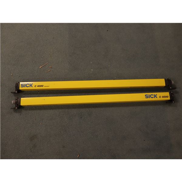 LOT DE 2 LUMIÈRE / RIDEAU DE SÉCURITÉ 39" SICK C4000