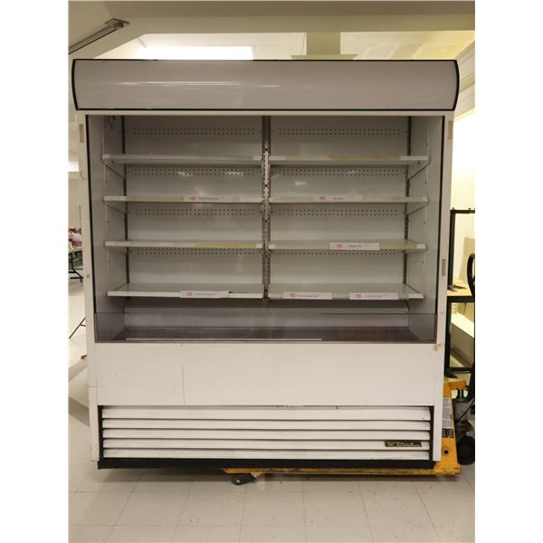 RÉFRIGÉRATEUR OUVERT TRUE TAC-72-LD 72"x28.5"x80"