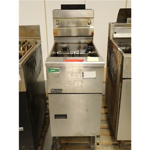 FRITEUSE À GAZ PITCO 16"x32"x34"