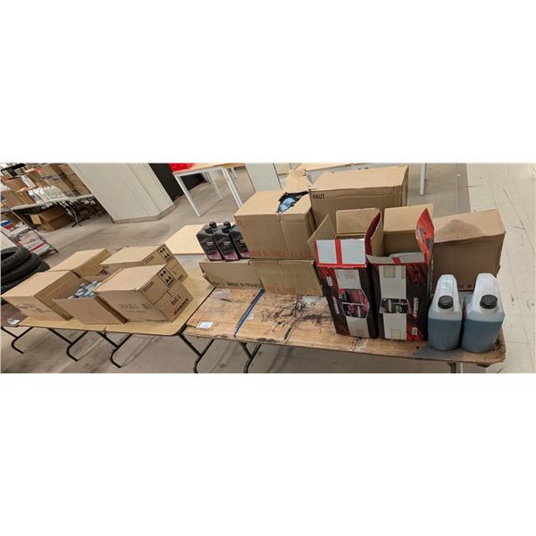 LOT L'HUILES ET FLUIDES NEUF ASST