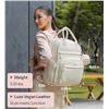 Image 2 : 4 New BabbleRoo Diaper Bag Backpacks - Eggshell White