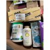 Image 2 : Box of New Books and Food Products
