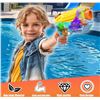Image 2 : 9 New Zebnya 4 Piece Children's Water Gun Sets - Approx Retail Value 350$