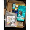 Image 1 : Surprise Bin Of New Amazon Pet Stuff - Including Cat feed, Toys, Collars etc
