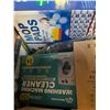 Image 2 : Box of New Construction Glue, Crafting Supplies and Household Goods