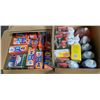 Image 1 : 2 Boxes of Various Cleaning Products - Tide, Cascade, Glad, Soap, Windex, Etc.