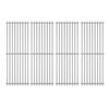 Image 1 : Group of 6 SafBbue Cast Iron Cooking Grates Replacement for Charbroil Grills