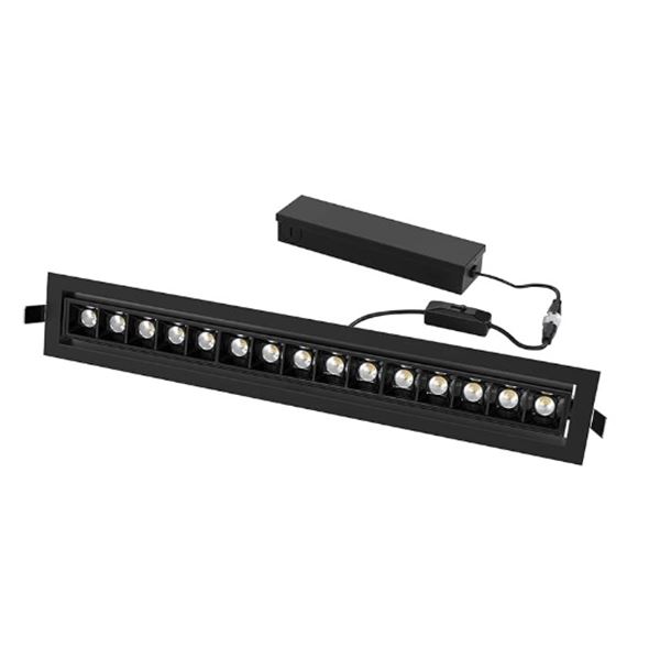 Group of 2 Recessed Linear Lighting