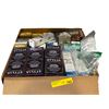 Image 1 : Surprise Bin of New Amazon Goods - Stylia Marine Collagen Eye Gel & Mask, Sulfur Soap, Magnesium Spr