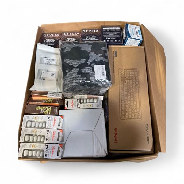 Surprise Bin of New Amazon Goods - Fast Chargers, Hofotek Keyboard, Lip Plump, Press on Nail Kit, St