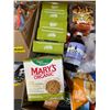Image 2 : Surprise Bin of New Amazon Goods - Mary's Organic Crackers, Gogo Juice, Orange Water Juice, Soda Pre