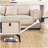 Image 2 : Cordless Vacuum Cleaner for Carpet and Hardwood, Lightweight (5 lbs), White Retail $150