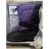 Image 3 : Set of 5 Pairs of shoes - 3 STQ Grey Women Runners Size 6 & 2  ARCTIX Purple Kids Boots Size 1