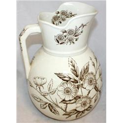 R. Slimmons Basin Pitcher Very Old