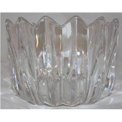 Signed  Orrefors Sweden Art Deco Crystal Bowl