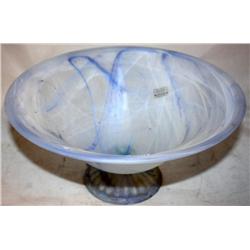 Murano Art Glass Fruit Bowl Made in Italy