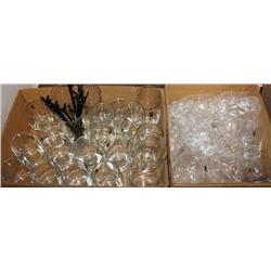 Lot of 2 Boxes of Playboy Glasses