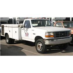 1996 Ford Super Duty with Utility Bed