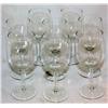 Image 1 : 8 Pc. Crystal Stemware Set