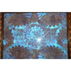 Art Deco Hand Made Butterfly Wings Tray