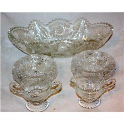 Lot of 5 Pc. Crystal