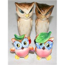 Lot of Ceramic Salt & Pepper Shakers Made in Japan