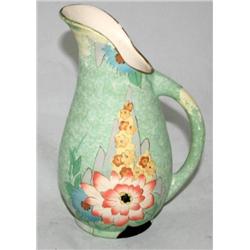 Vintage Blue Joan Water Pitcher "Hand Painted"