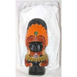 Taxco Gallery Maya Sculpture Solid Ongy +Gemstones